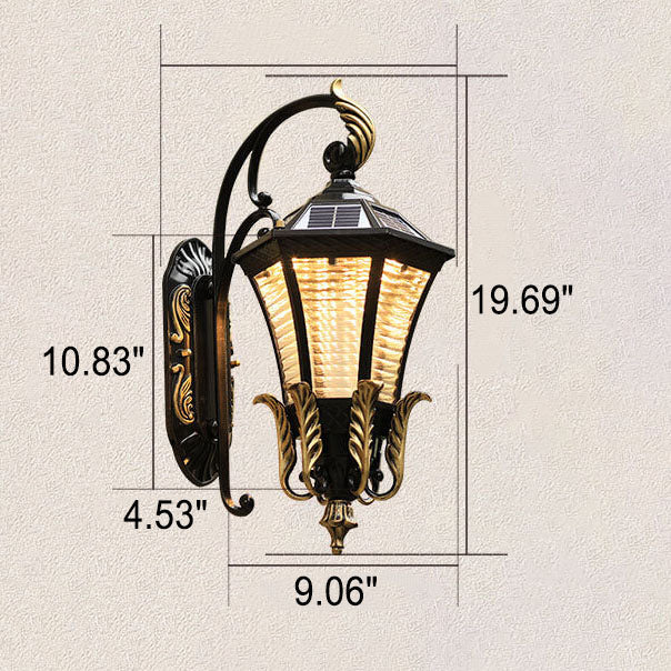 Hexagonal Lantern Patio Outdoor Light