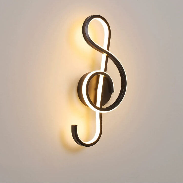 Music Note Soft Silicone Wall Lamp