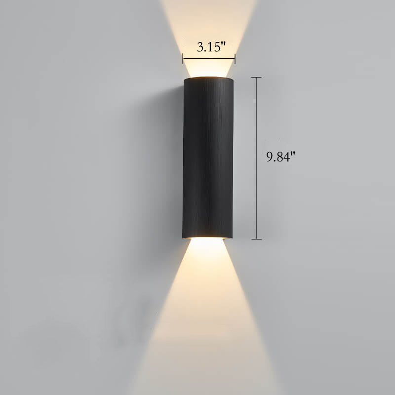 Aluminum Cylindrical Wall Lamp