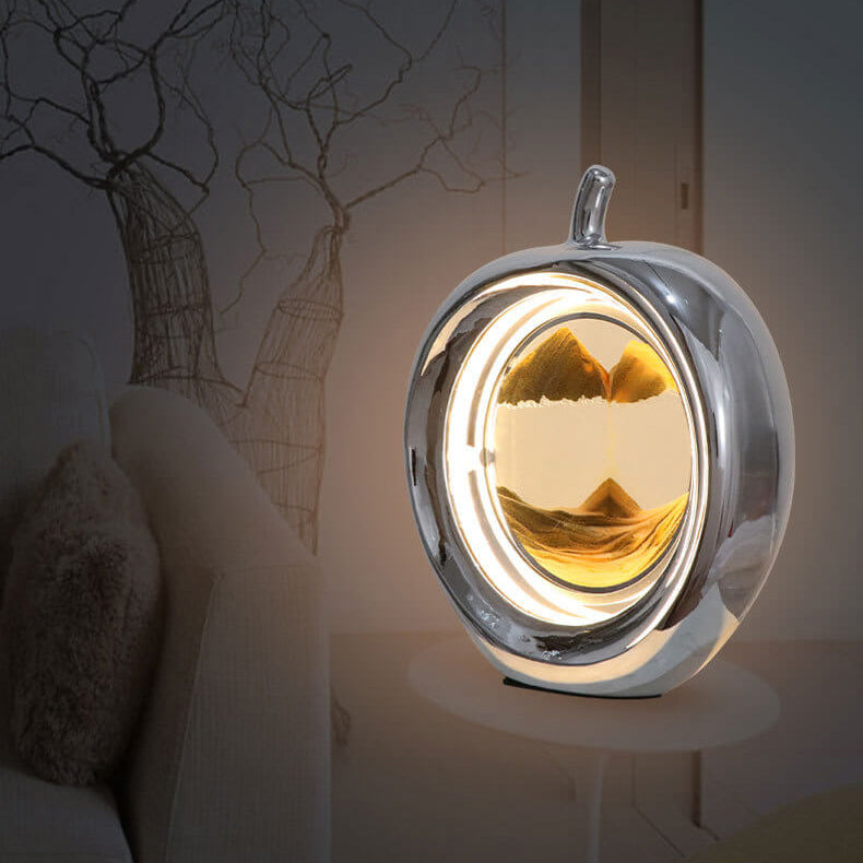 Apple Quicksand Painting Decorative Table Lamp