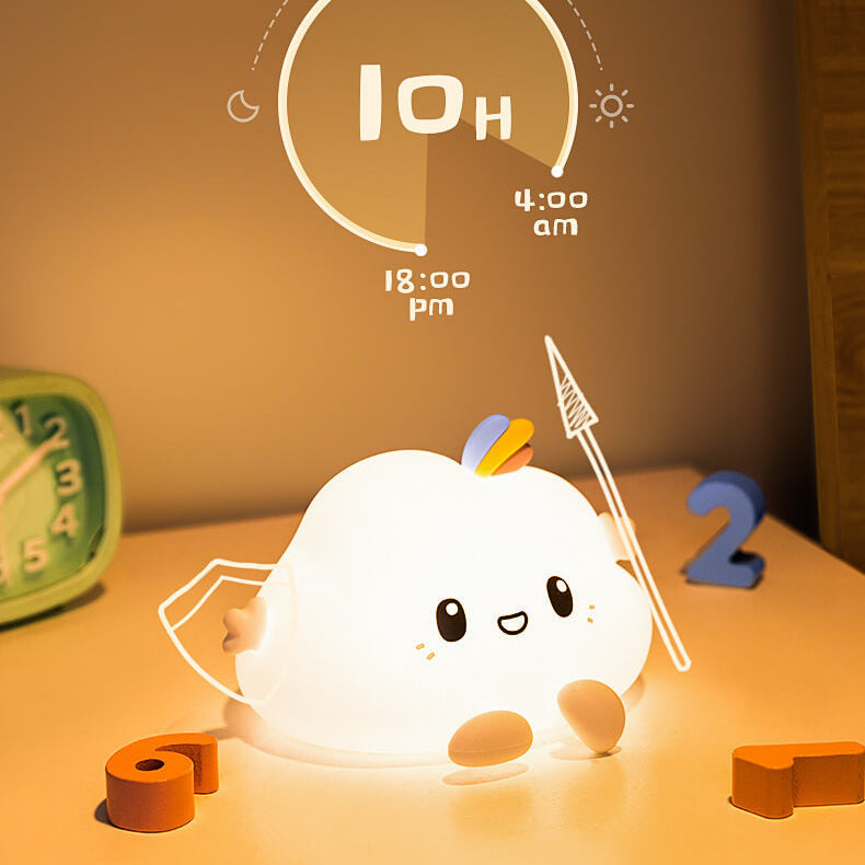 Silicone Cloud Design Night Table Lamp