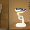 Round Suspended Plastic Bedroom Table Lamp