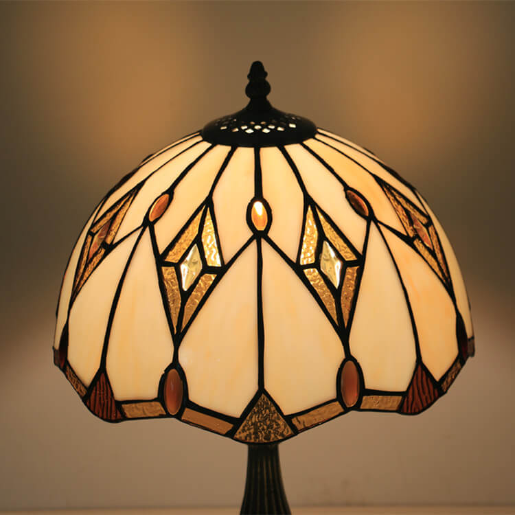 Baroque Gems Dome Stained Table Lamp