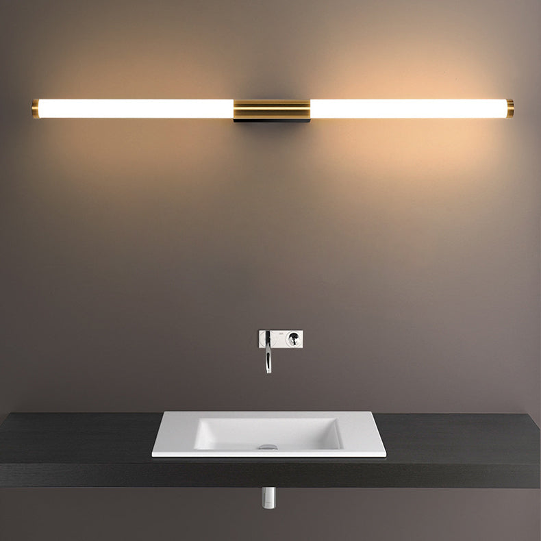 Long Cylinder Rectangle Iron Wall Lamp