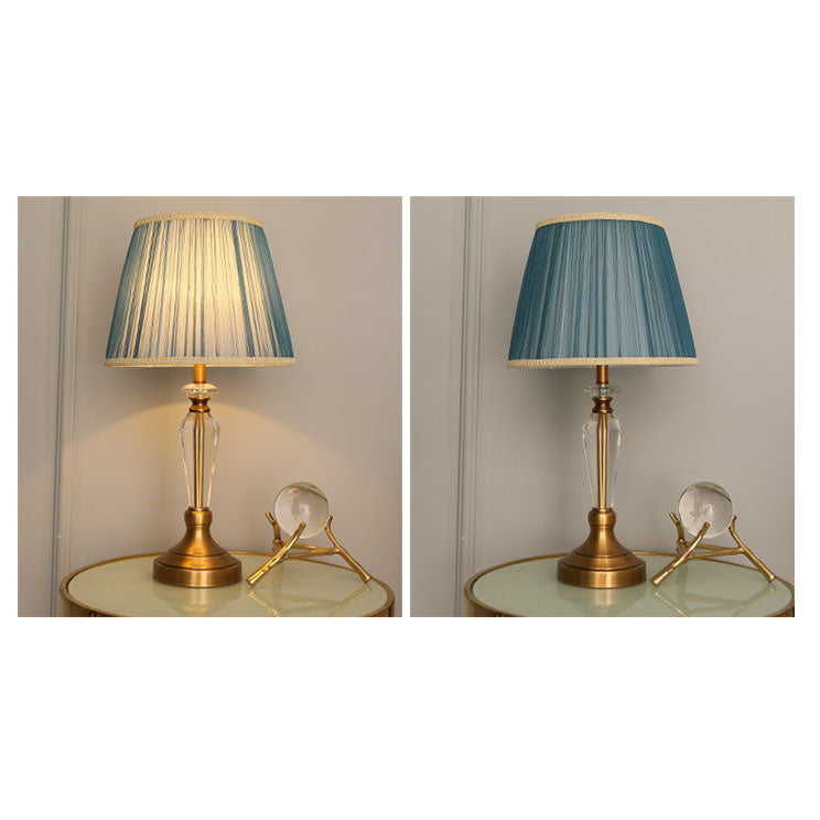 Crystal Cloth Table Lamp