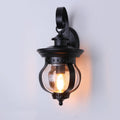 Curved Glass Outdoor Light