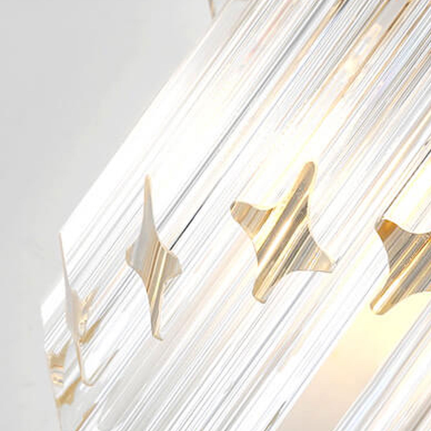Crystal Four Layers 4-Light Wall Lamp