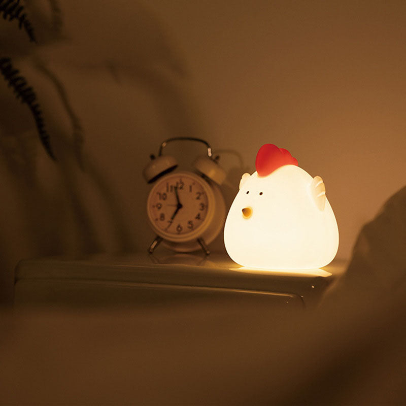 Cartoon Silicone Little Fat Table Lamp