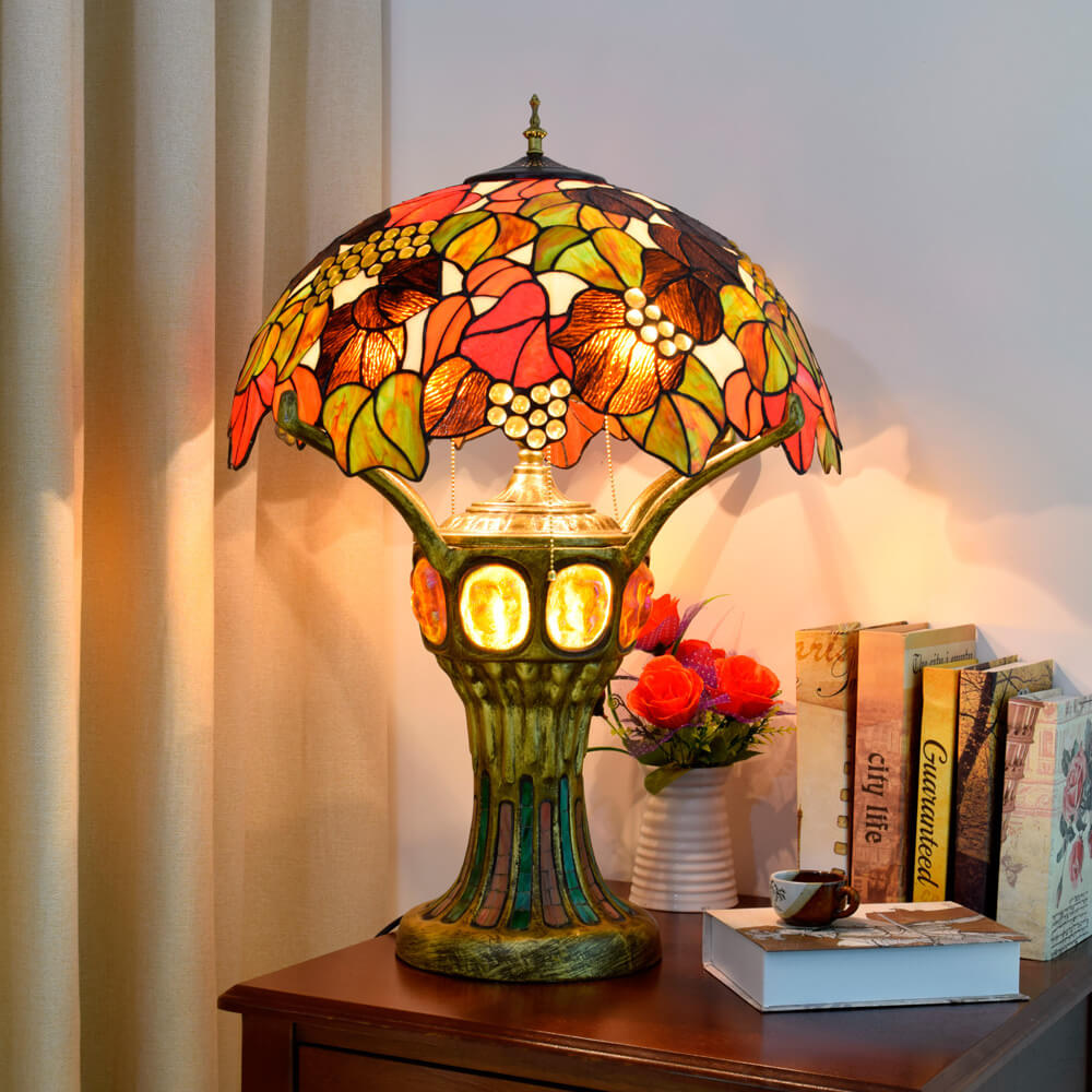 Zinc Alloy 4-Light Table Lamp