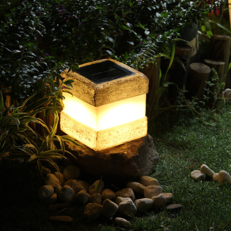 Simulation Stone Design Garden Outdoor Light