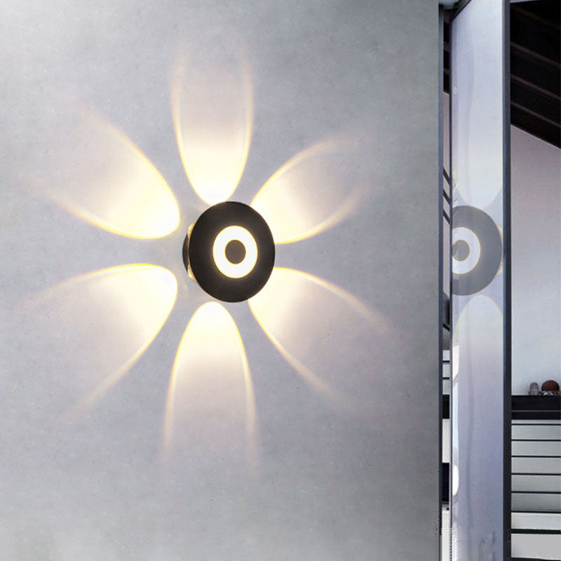 Aluminum Round Patio Outdoor Light