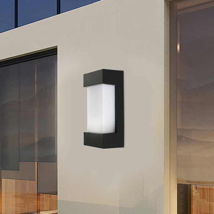 Square Acrylic Outdoor Light