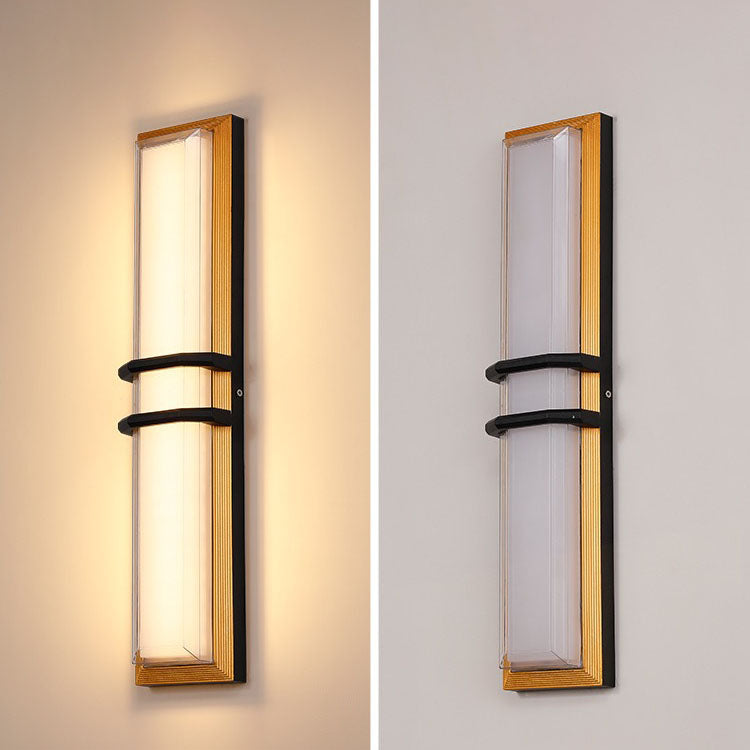 Aluminum Cubic Acrylic Garden Outdoor Light