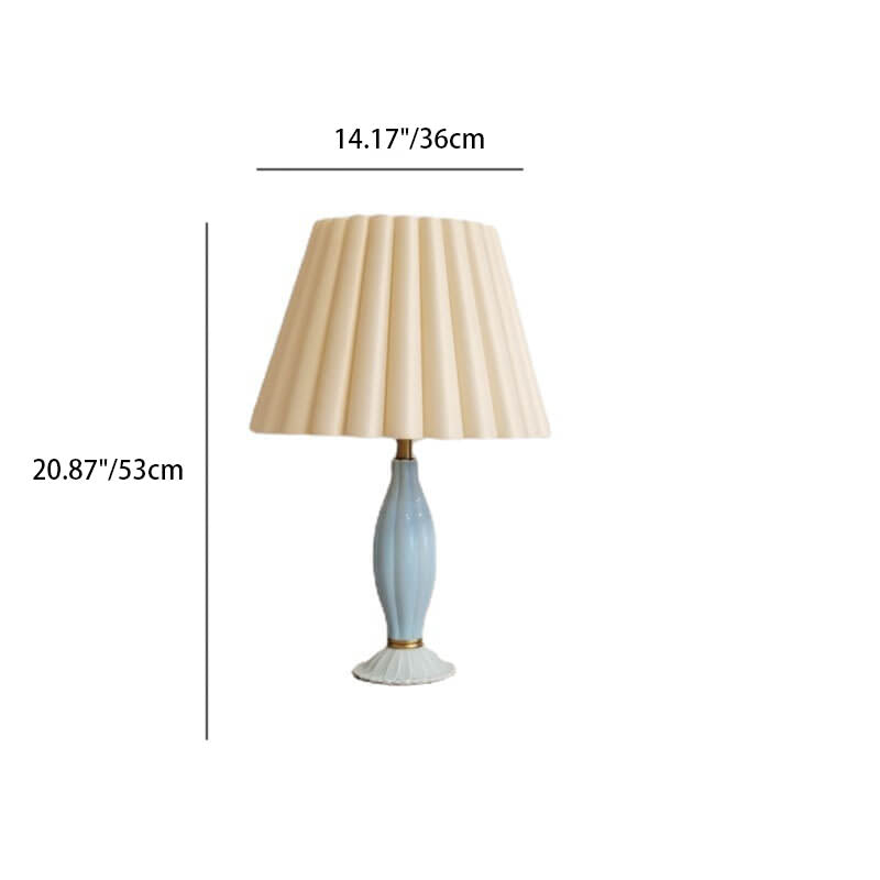 Ceramic Petals Table Lamp