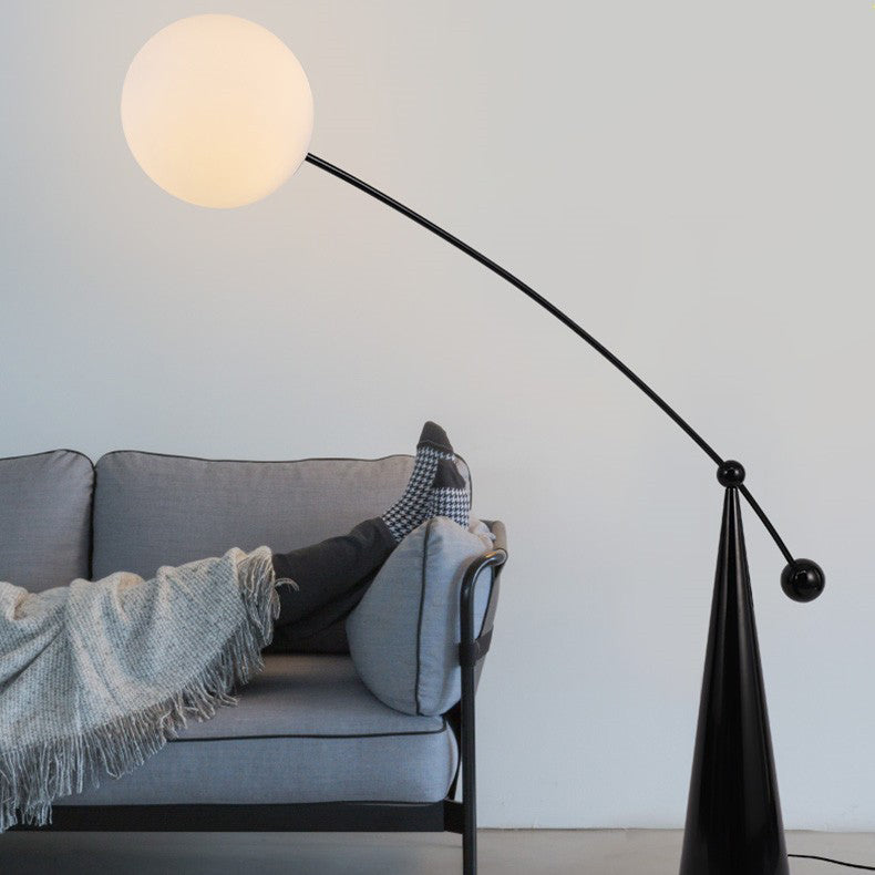 Contemporary Creative Tapered Base Floor Lamp