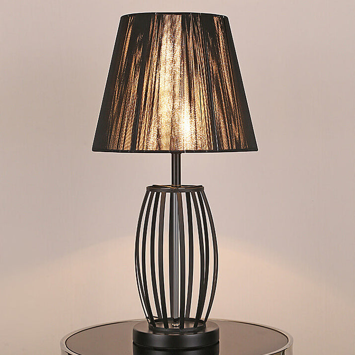 Classical Handmade Silk Thread Table Lamp