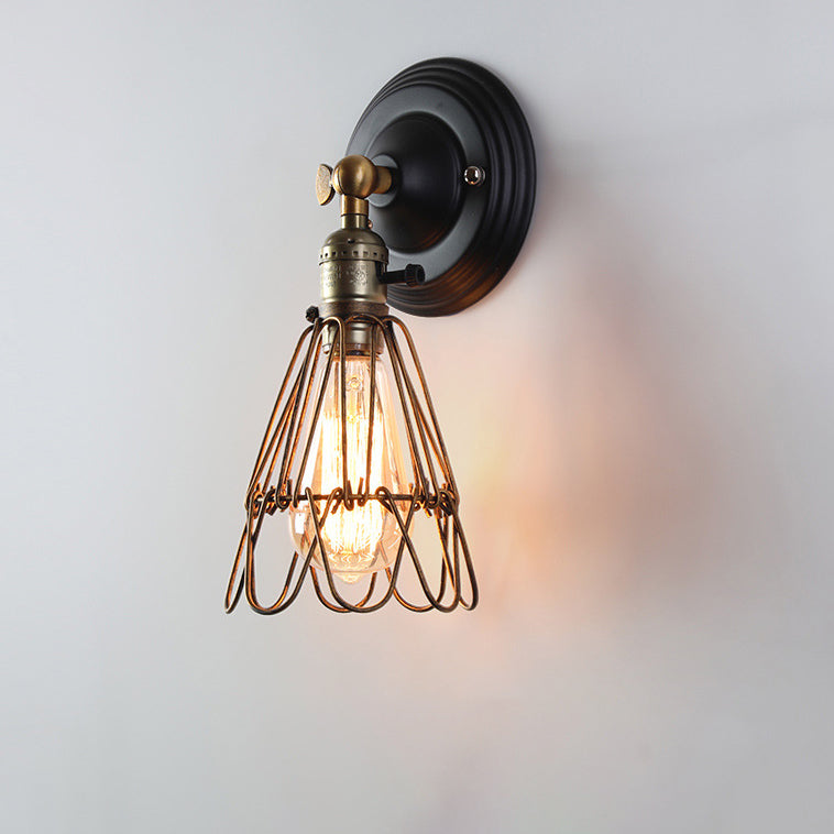 Iron Bracket Dining Room Wall Lamp
