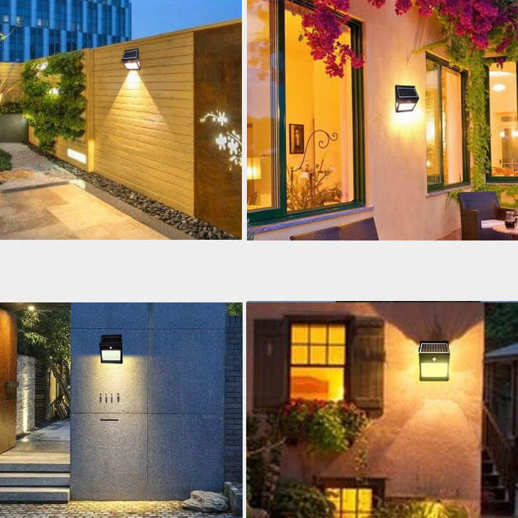 Sensor Three Side Outdoor Light