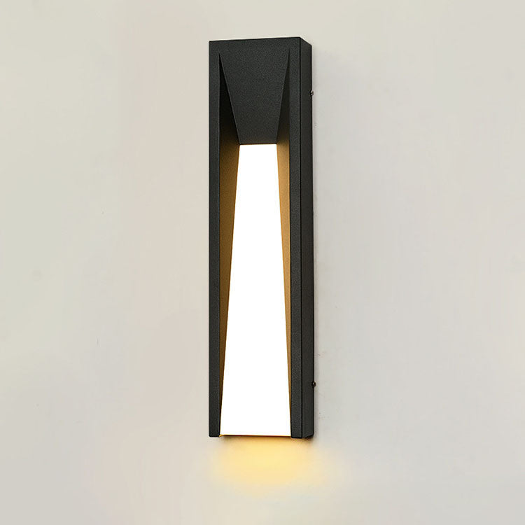 Stainless Steel Cuboid Acrylic Outdoor Light