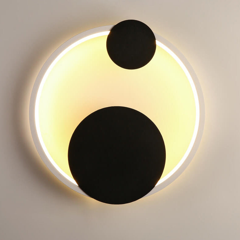 Oval Round Ring Wall Lamp