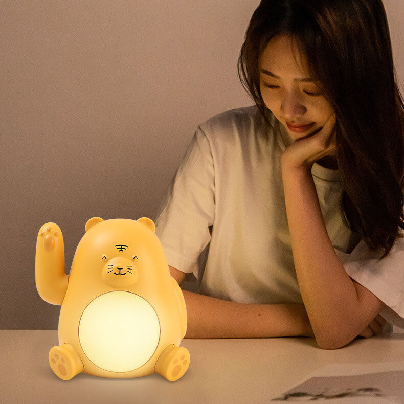 Tiger Silicone Rechargeable Pat Night Light
