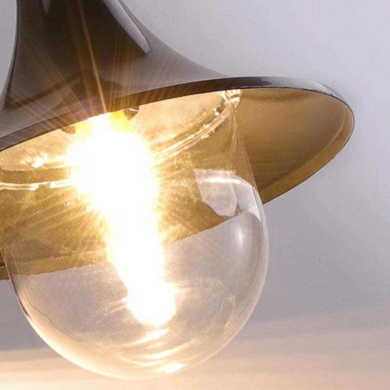 Aluminum Horn Shape Patio Outdoor Light