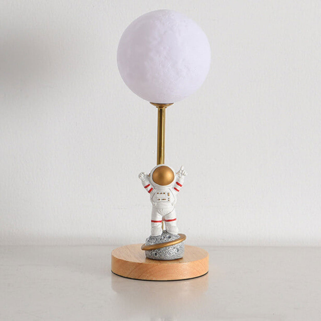 3D Printed Moon Decorative Table Lamp