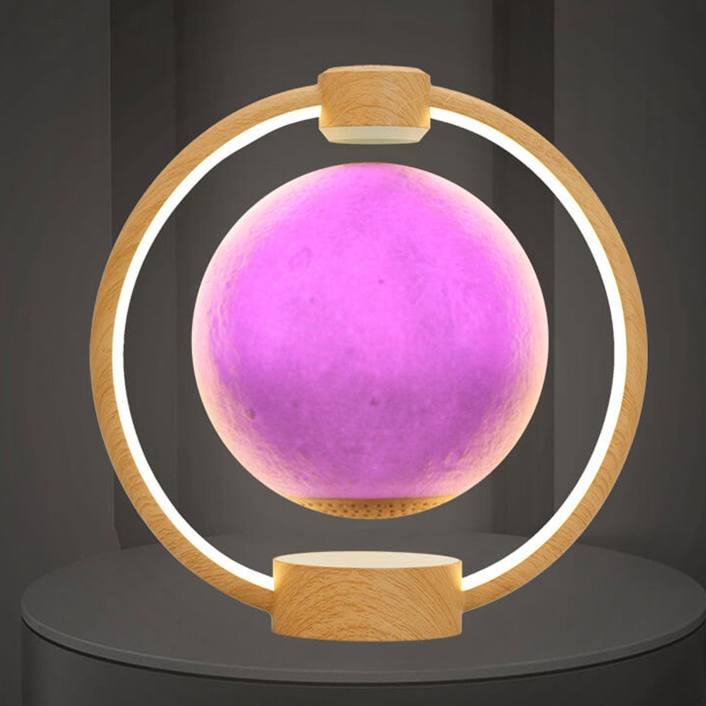 Maglev Moon Design Colorful Table Lamp