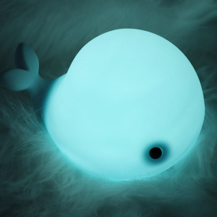 Whale Silicone Pat Night Table Lamp