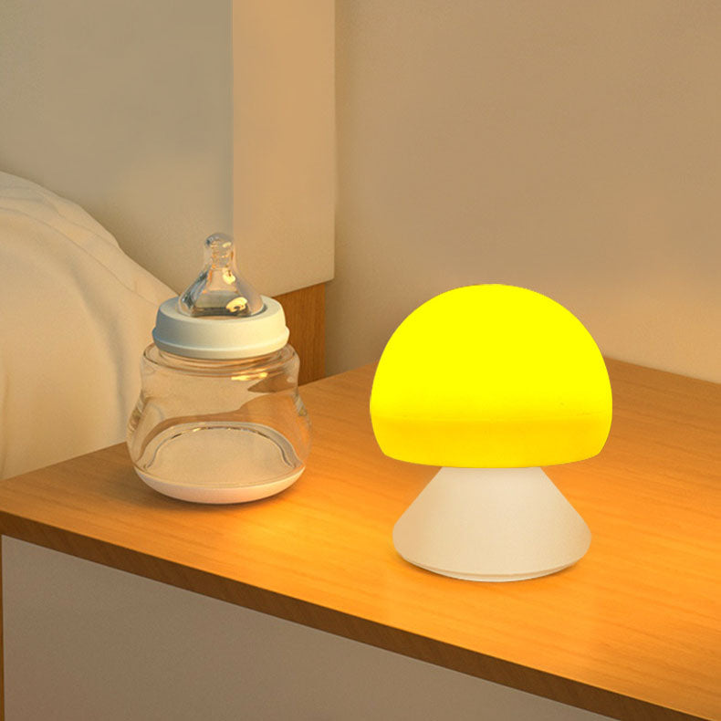 Intelligent Silicone Round Mushroom Table Lamp
