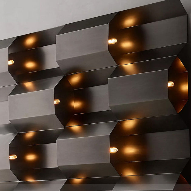 Stainless Steel Rectangular Patio Outdoor Light