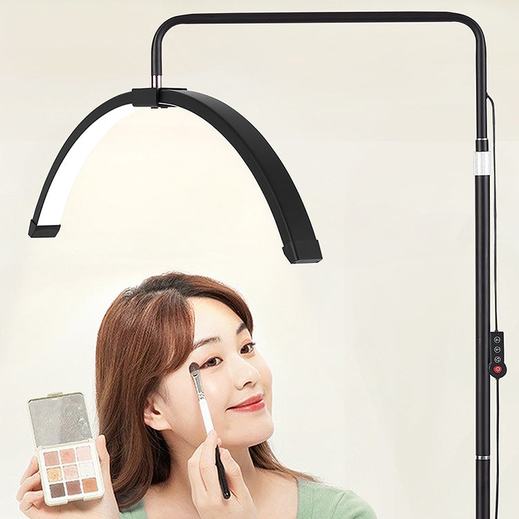 Line Half Moon Aluminum Floor Lamp