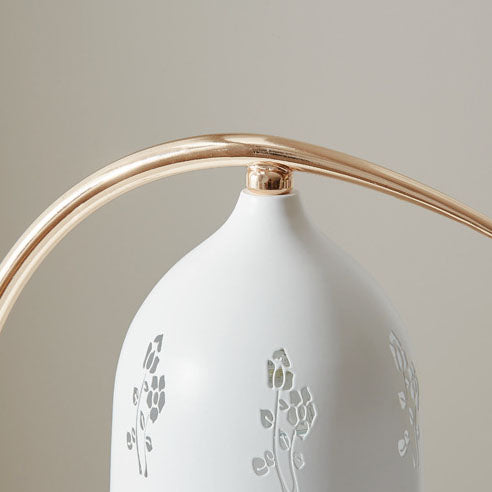 Iron Rose Melting Wax Table Lamp