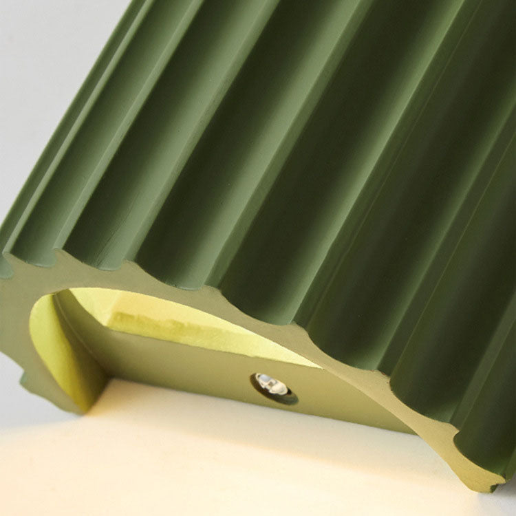 Resin Tiles Bedroom 2-Light Wall Lamp