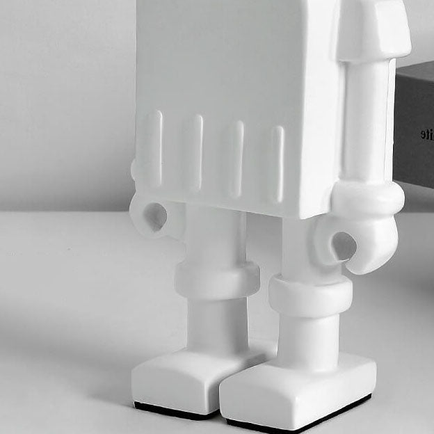 Resin Hardware Robot Melting Table Lamp
