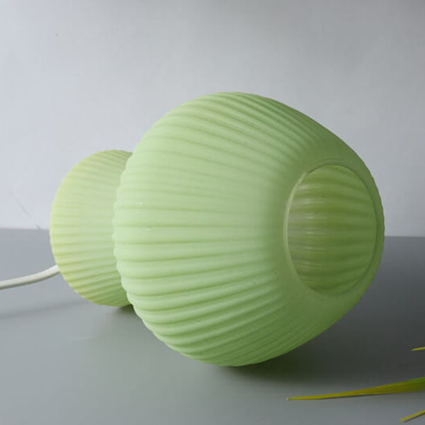 Mushroom Glass Bedside Table Lamp