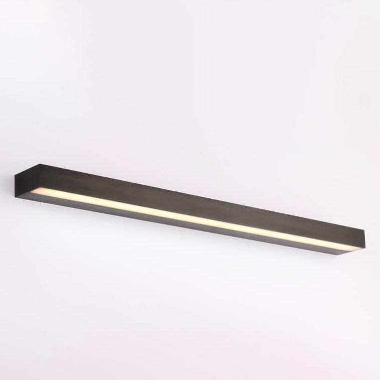 Linear Aluminum Mirror Front Wall Lamp
