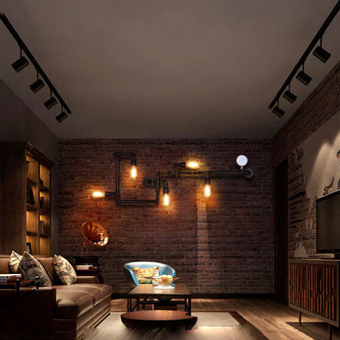 Maze Pipe 5-Light Wall Lamp