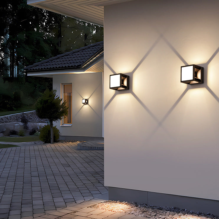 ABS Square Garden Outdoor Light