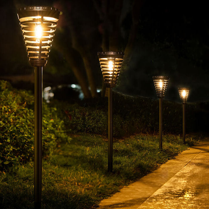 Plastic Cone Ground Insert Outdoor Light