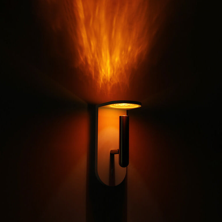 Flame Shadow Rotatable Wall Lamp