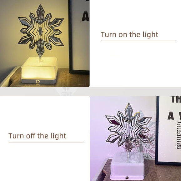 Stainless Steel ABS Cubic Table Lamp