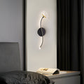 Iron Aluminum Acrylic Line Wall Lamp