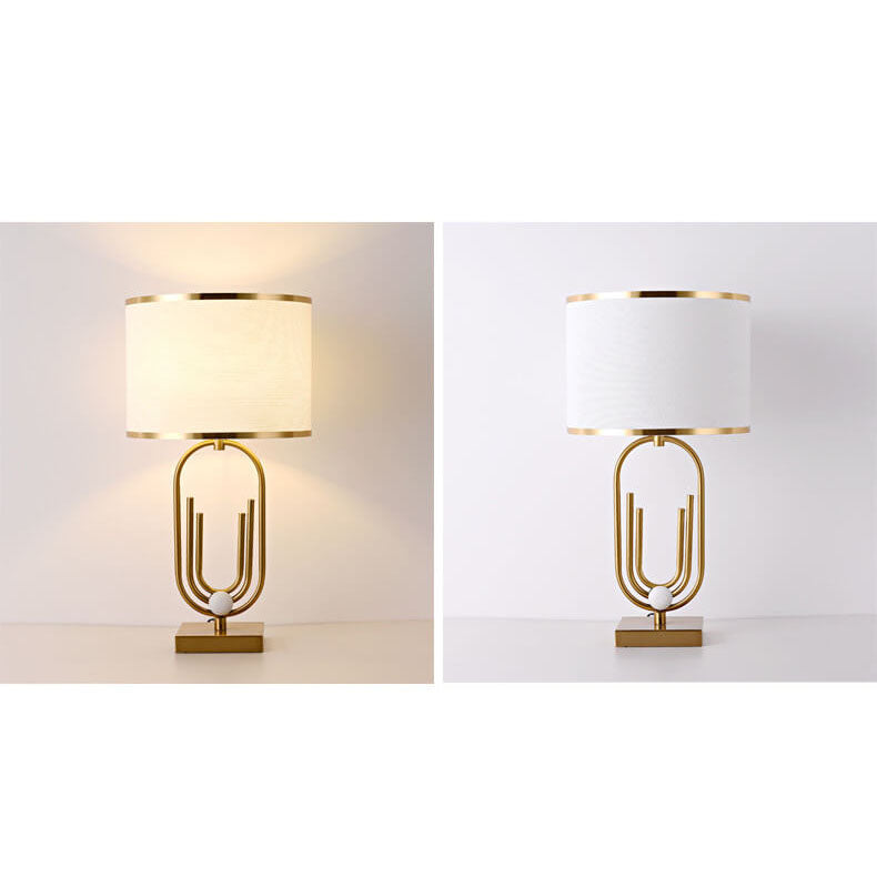 Imitation Copper Cloth Table Lamp