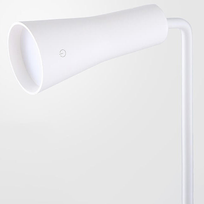 ABS Iron Cone White Table Lamp