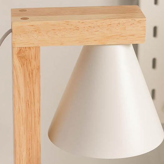 Cone Hardware Log Melting Table Lamp
