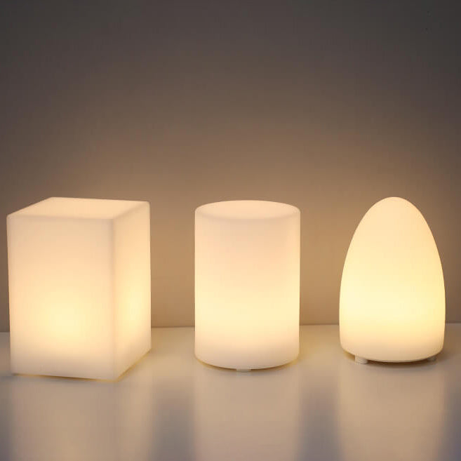 Geometry PE Battery Remote Table Lamp