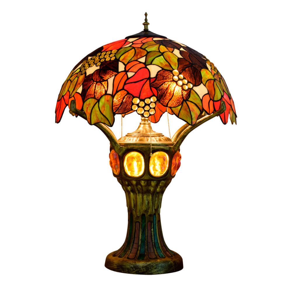 Zinc Alloy 4-Light Table Lamp