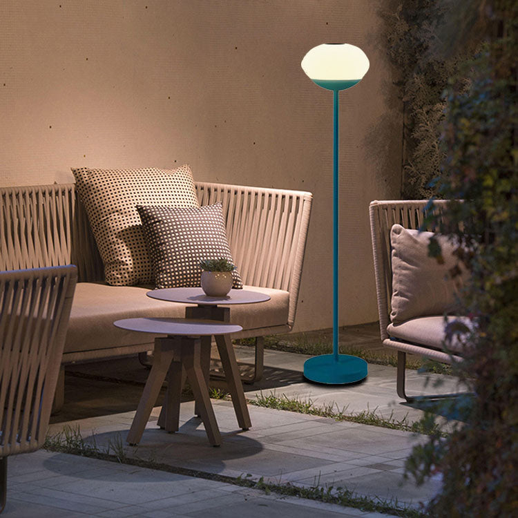 Solar Modern Minimalist Wrought Floor Lamp