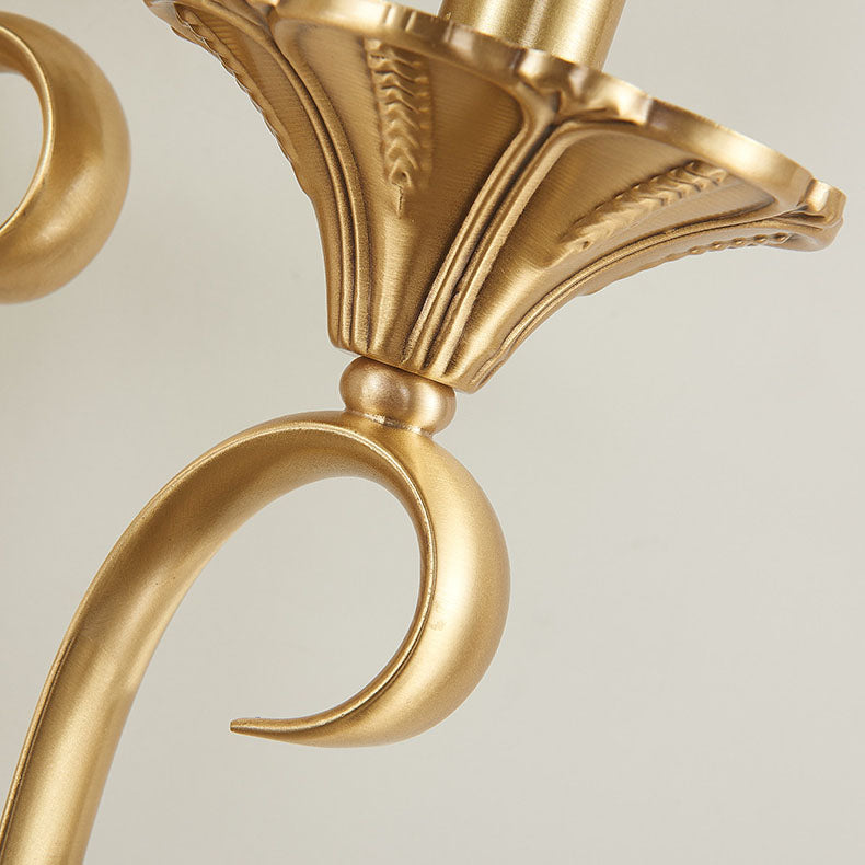 Copper Glass Wall Lamp